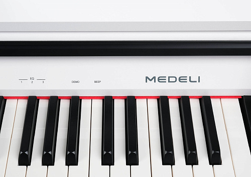 Medeli DP250RB-PVC-WH Цифровое пианино, белое, сатин