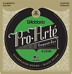 Фото:D'Addario EJ25B Pro-Arte Composite Комплект струн для гитары фламенко, черный нейлон