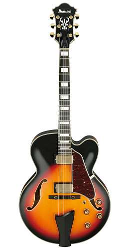Ibanez AF95-BS Полуакустическая гитара, цвет санберст
