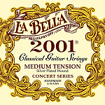 Фото:La Bella 2001M 2001 Medium Tension Комплект струн для классической гитары