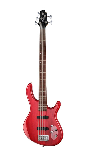 Cort Action-Bass-V-Plus-TR Action Series Бас-гитара, 5-струнная, красная