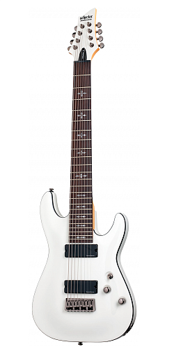 Schecter DEMON-8 VWHT "Электрогитара, 8 струн, цвет винтажный белый