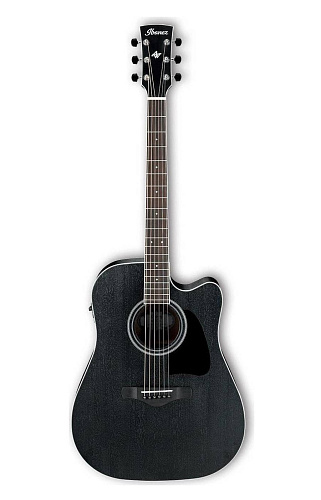Ibanez ArtWood AW84CE-WK Гитара электроакустическая шестиструнная, цвет черный
