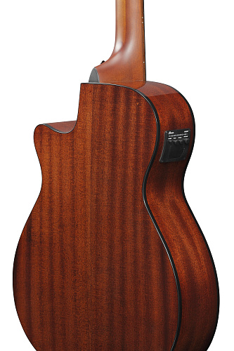 Ibanez AEGB24E-BKH Электроакустическая бас-гитара, цвет чёрный