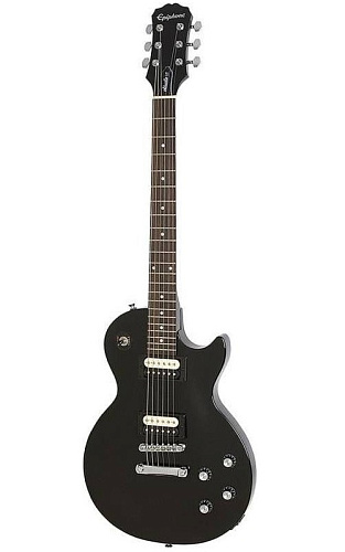 Epiphone Les Paul Studio E1 Ebony Электрогитара, цвет черный, фурнитура хром