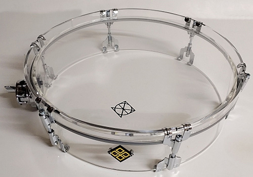 Мастерская Бехтеревых TBAp-1403 Compact Компактный том барабан из акрила 14"х3", с кронштейном