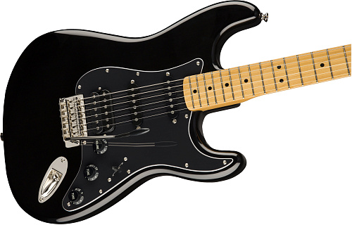 Fender Squier SQ CV 70s Strat HSS MN BLK Электрогитара, цвет черный