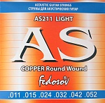 :Fedosov AS211 Copper Round Wound     , , 11-52