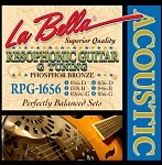 :La Bella RPG-1656 Resophonic Phosphor Bronze     , /, 16-56