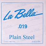 Фото:La Bella PS019 Отдельная стальная струна без оплетки, 019***