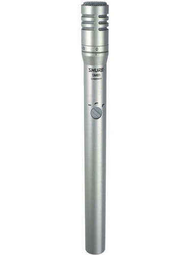Shure SM81 Конденсаторный кардиоидный вокально-инструментальный микрофон