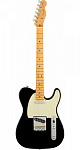 Фото:Fender AM Pro II Tele MN BLK Электрогитара, цвет черный