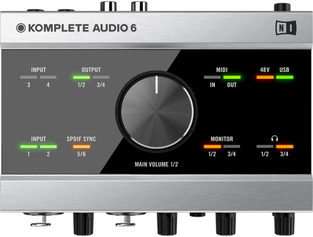 Native instruments komplete audio 6 звуковая карта