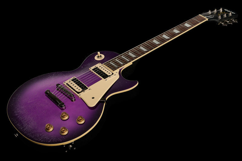 epiphone les paul purple