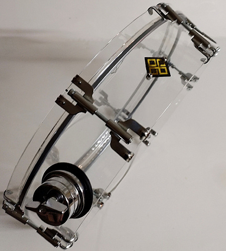 Мастерская Бехтеревых TBAp-1603 Compact Компактный том барабан из акрила 16"х3", с кронштейном