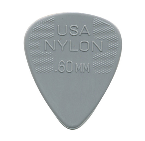 Dunlop 44P.60 Nylon Standard Медиаторы 12 шт, толщина 0,60 мм