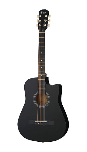 Foix FFG-3810C-BK Акустическая гитара, с вырезом, черная