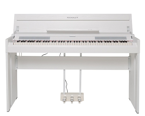 Rockdale Virtuoso White Цифровое пианино, 88 клавиш, цвет белый