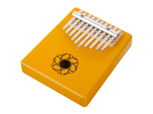 Мозеръ KMKr-2-Y Escudo Калимба, резонаторная, 10 язычков, трапеция, желтая