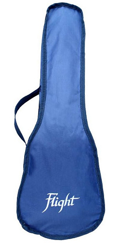 Flight TUS-40 MW Укулеле Travel, сопрано, черная с рисунком, пластик, чехол