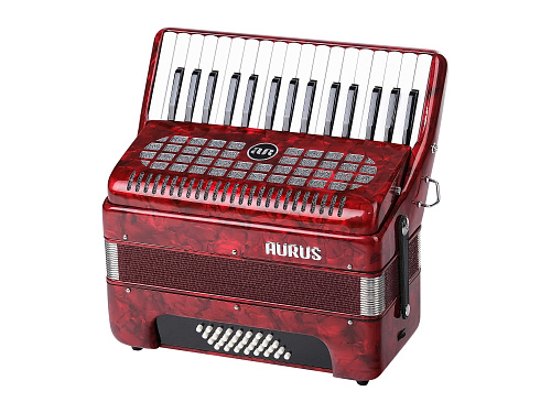 Aurus JH2018-RED Аккордеон 32/32, красный, с футляром