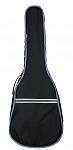 Фото:Lutner MLDG-41 Чехол утепленный для акустической гитары дредноут 4/4, черный/синий