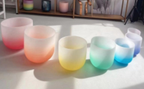 Arborea CFCS-6 Поющая чаша 6", хрусталь, цветная, в чехле