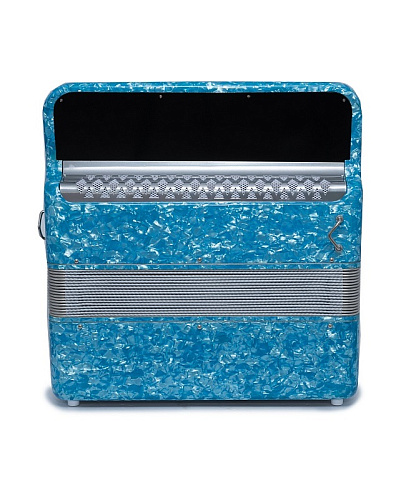 Тульская Гармонь BN-37-LB Баян ученический "Тула-209", 92/55х100-II, голубой