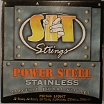 Фото:SIT PS1046 POWER STEEL Струны для электрогитары, 10-46