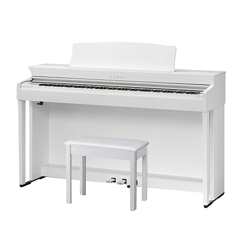 Kawai CN301 W Цифровое пианино с банкеткой, цвет белый