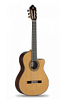 Фото:Alhambra 4.618 9P CW E8 Classical Concert Классическая гитара со звукоснимателем, с вырезом, с чехлом