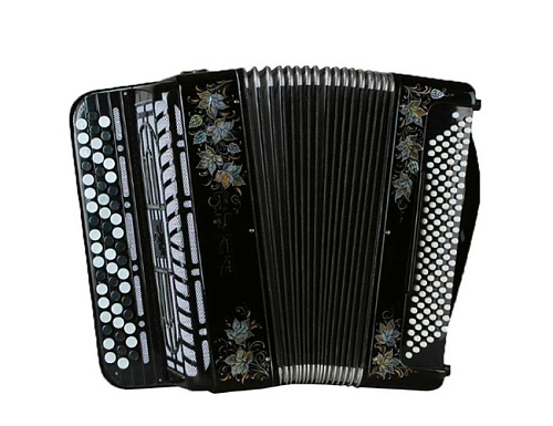 Тульская гармонь BN-53-BK Баян ученический двухголосный "Тула" 55х120/50-II