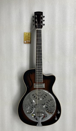 Caraya SDG-738CEQ Электроакустическая гитара с резонатором, санберст