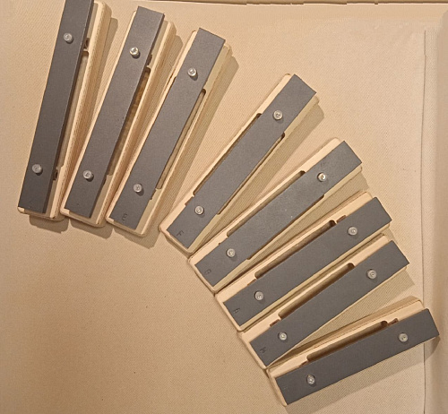 Sinkopa SGBA8 Металлофон разборный (глокеншпиль) альт 8 нот, 2 палочки