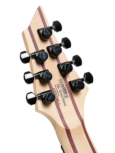 Cort KX507MS-Pale-Moon-NBB KX Series Электрогитара мультимензурная 7-струнная, черная