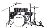 Фото:Ludwig LC196-1 Accent Pro Барабанная установка, черная, 2 коробки