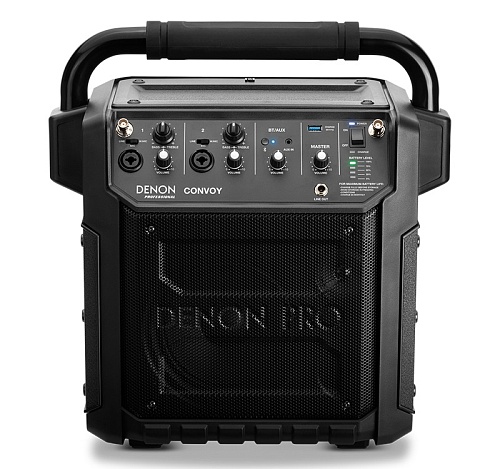 Denon CONVOY Портативная активная акустическая система 6.5"+2", 80 Вт, Bluetooth