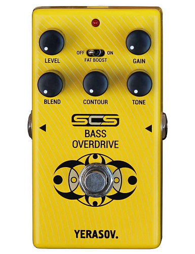 Yerasov SCS-OD-10B Bass Overdrive Педаль эффектов для бас-гитар