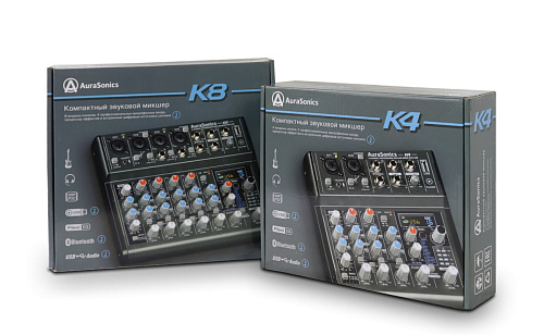 AuraSonics K8 Компактный микшерный пульт