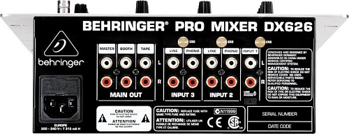 Behringer DX626 DJ- 