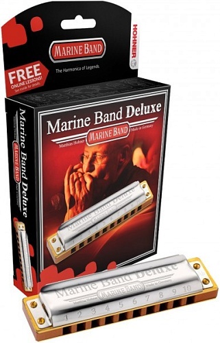 HOHNER Marine Band Deluxe 2005/20 G Диатоническая губная гармоника