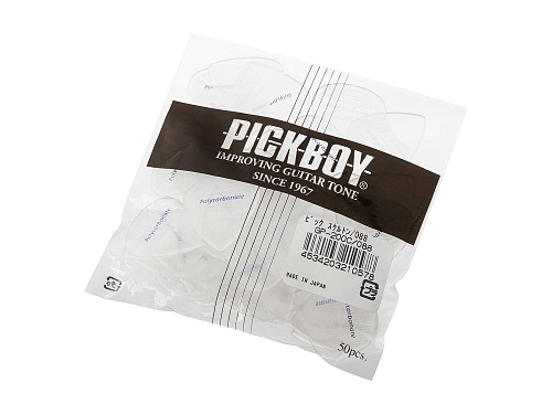 Pickboy GP-200C/088 Edge Skelton Медиаторы 50 шт, толщина 0.88 мм