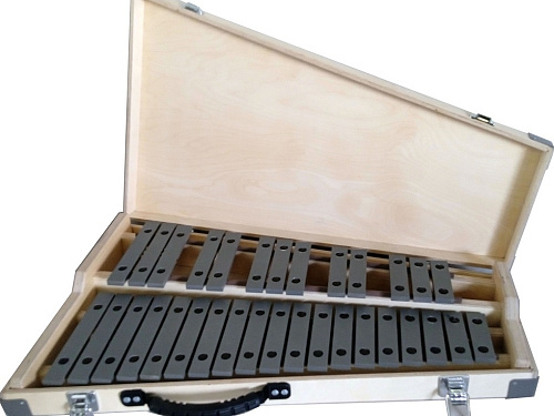 Sinkopa SG32С-N Колокольчики оркестровые 2,5 октавы, цвет натуральный, с кейсом