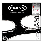 Фото:Evans ETP-G1CLR-R G1 Clear Rock Набор пластика для том барабана (10", 12", 16")