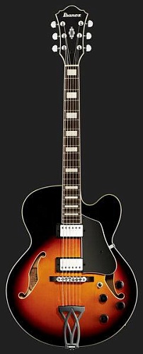 Ibanez AF75 BS Электрогитара полуакустическая, цвет Brown Sunburst