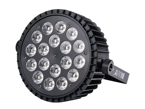 Bi Ray PLC006S Светодиодный прожектор, 18х12 Вт, RGBWAUV