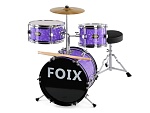 Фото:Foix CDF-1096PR Барабанная установка детская, фиолетовая