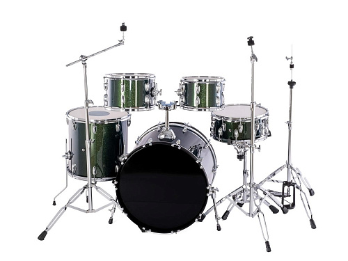 LDrums LD-2218-64-02 Барабанная установка, цвет зеленый