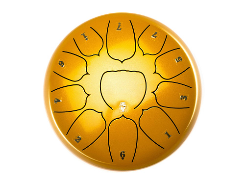 Foix FTD-1011D-GD Глюкофон, 25 см, Ре мажор, золото