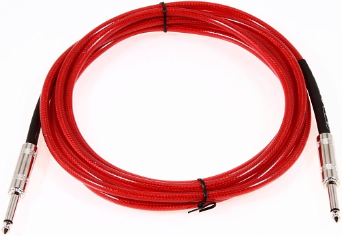 FENDER 20' CALIFORNIA INSTRUMENT CABLE CANDY APPLE RED  , 6 